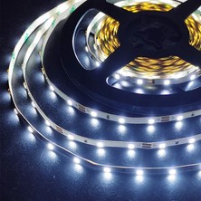 Tawitec 5 Metre Beyaz Iç Mekan Şerit Led - 2835 Smd – 12 Volt - 6000k