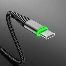 Caichi USB Type Kablo Şarj Cihazı 3A Qc3.0 Hızlı Şarj Mikro USB Telefon Ücreti - Kırmızı (Yurt Dışından)