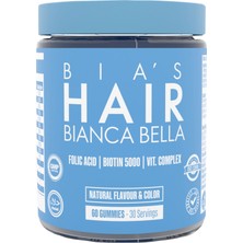 Bianca Bella Bia's Hair Gummy Saç Vitamini 60 Adet