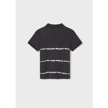 Mayoral 6109 Erkek Çocuk Batik Desenli Kısa Kollu Polo Yaka Tişört10