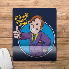 Pixxa Better Call Saul Pipboy Fallout Bilek Destekli Mousepad Model - 1