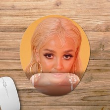 Pixxa Doja Cat Bilek Destekli Mousepad Model - 3 Oval