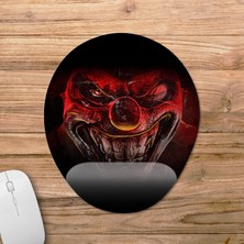 Pixxa Twisted Metal Bilek Destekli Mousepad Model - 4 Oval