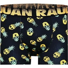 Nixora Store 4'lü Desenli  Renkli Erkek Boxer