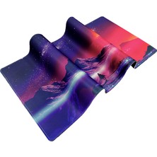 KlasseGear Pro 90x40 Cm Xxl Gaming Oyuncu Mouse pad MousePad Purple Sun