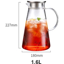 Dmxtop 1600ML Su Bardağı ve Sürahi (Yurt Dışından)