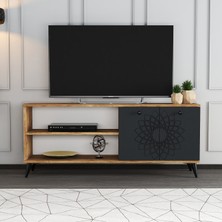 Moxen Mobilya Ty2 Desenli Raflı Tv Ünitesi