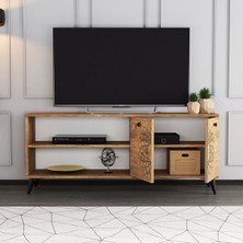 Moxen Mobilya Ty3 Desenli Raflı Tv Ünitesi