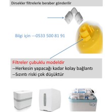 -Vontron Membranlı  Ihlas Cebilon Plus,silver,platinum Uyumlu Filtresi,5 Li Filtre Set