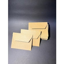 Mini Zarf Kraft 9x7 cm 20 Adet