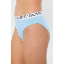 Tutku Kadın 6 Lı Fashion Girl Pamuklu Slip Karışık Renkler - Standart