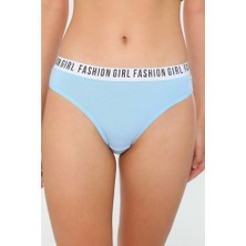 Tutku Kadın 6 Lı Fashion Girl Pamuklu Slip Karışık Renkler - Standart
