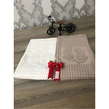 Özdilek Banyo Ayak Havlusu 2'li (Krem - Bej)