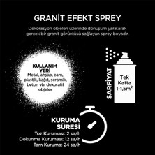 Polisan Granit Efekt Kum Rengi Sprey Boya 400 ml