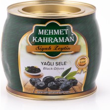 Mehmet Kahraman Yağlı Sele Siyah Zeytin Jumbo S 291-320 Kb