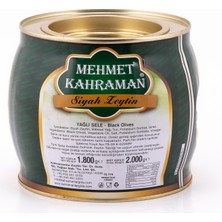 Mehmet Kahraman Yağlı Sele Siyah Zeytin Jumbo S 291-320 Kb