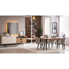 Weltew Home Aqua Yemek Odası Takımı