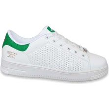 Lescon Konfores 1554-ELEGANCE Anatomik Tabanlı Sneakers Ayakkabı - NKT01554-BEYAZ Yeşil-44