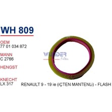 Wunder Hava Filtresi Renault 9-19 Içten Metal