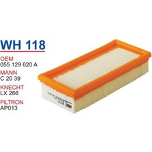Wunder Fıltre Hava ( Volkswagen : Jetta 16  1 8 )
