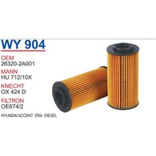 Wunder Fıltre Yag ( Hyundaı : Accent- Era - Dızel ) Uzun I20
