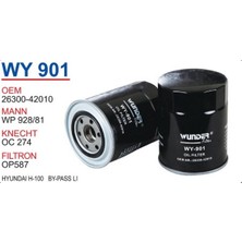 Wunder Fıltre Yag ( Hyundaı : H100 / Mıtsubıshı : L200 07
