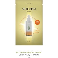 Artemisa Özü Içeriği ile Cildi Nemlendiren Yaprak Maske Artemisia Ampoule Mask