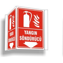 Panoramik Yangın Söndürücü Levhası