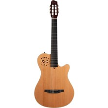 Godin Multiac Grand Concert Deluxe Elektro Klasik Gitar (Natural)