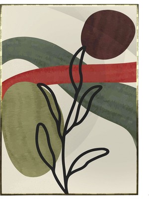 SHOP365 Doğa Bitkiler Temalı Tasarım Poster P-004026