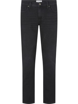 Calvin Klein Normal Bel Normal Paça Slim Fit Siyah Erkek Denim Pantolon K10K1114291A4