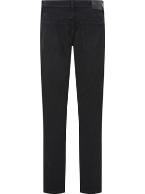 Calvin Klein Normal Bel Normal Paça Slim Fit Siyah Erkek Denim Pantolon K10K1114291A4