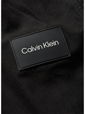 Calvin Klein Düğmeli Yaka Siyah Erkek Gömlek K10K109920BEH