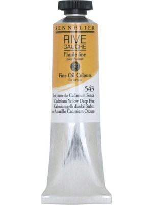 Sennelier Rive Gauche Fine Yağlıboya 40ML N:543 Cadmium Yellow Deep Hue