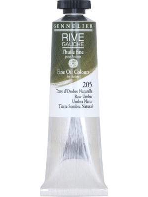 Sennelier Rive Gauche Fine Yağlıboya 40ML N:205 Raw Umber