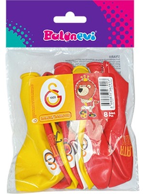 Balonevi Galatasaray Baskılı Balon 8li 7917