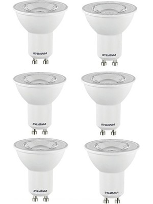 Sylvania 4.2W GU10 Beyaz Işık LED Ampul 6'lı Paket 6500K