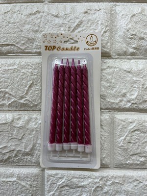 Piyop 6li Pasta Mumu Füşya 13CM