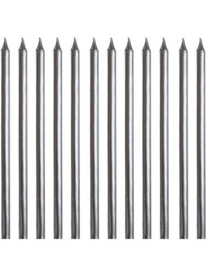 Piyop 20 cm Silver Pasta Mumu 12'li