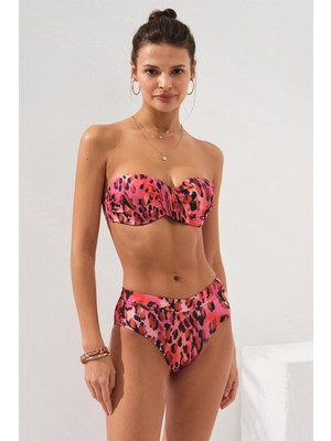 Pierre Cardin Clarke Kaplı Straplez Bikini Blush 231231-D