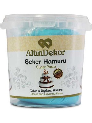 AltınDekor Altın Usta Şeker Hamuru Açık Mavi 1 kg