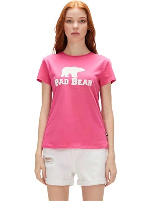 Bad Bear Logo Kadın Tişört 2 03.07.010-C124 2 03.07.010-C124010