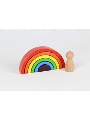 Aliwooden Waldorf Mini Gökkuşağı