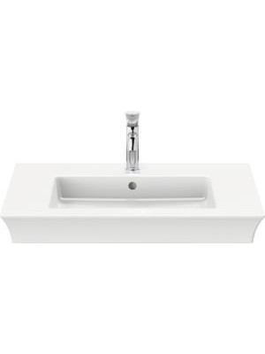 Duravit White Tulip Etajerli Lavabo 75 cm + Lavabo Bataryası Medium