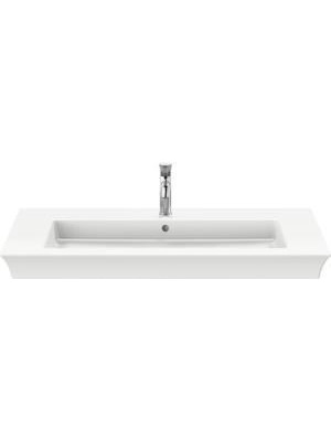 Duravit White Tulip Etajerli Lavabo 105 cm + Lavabo Bataryası Medium