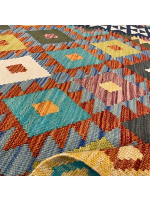 Eko Halı Soraya Af 449 Multyel Dokuma Safyün Kilim 145*210 Cm 3,05 M2