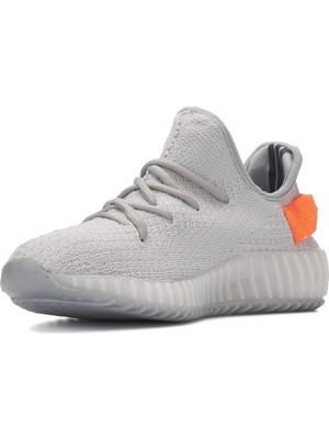 Albishoes Erkek Triko Yeezy Modeli Hafif Esnek Rahat Taban Yazlık Bağcıksız Sneaker Spor Ayakkabı