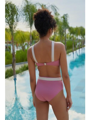 Louren B1419 Çapraz Bantlı Bikini Tk.