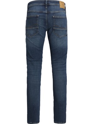 Jack & Jones Düşük Bel Slim Fit Lacivert Erkek Denim Pantolon 12223628_JJIGLENN Jjıfox Jos 547 50