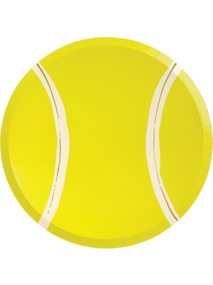 Meri Meri - Tennis Plates - Tenis Tabaklar - 8'li